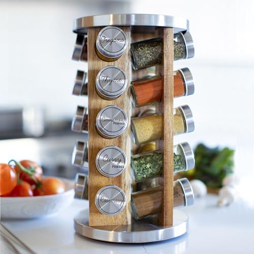 20 Jar Rotating Spice Rack