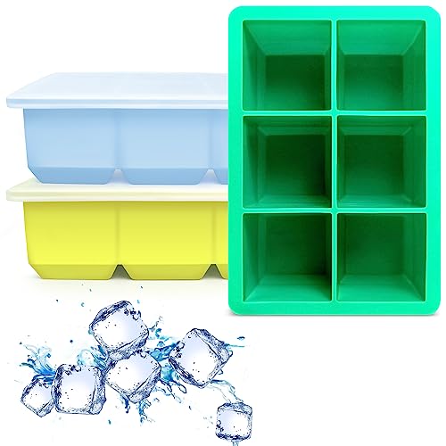 Silicone Ice Cube Trays (Green)
