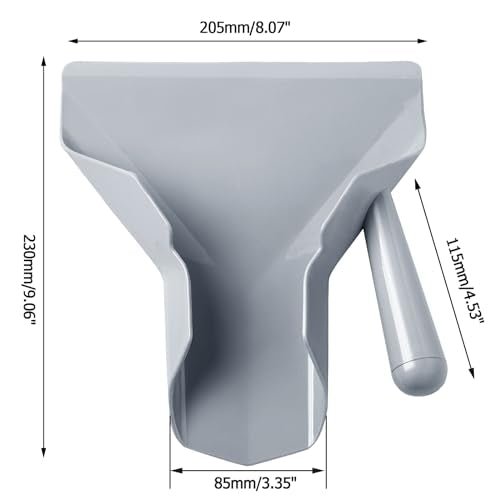 Polycarbonate French Fry Popcorn Scoop