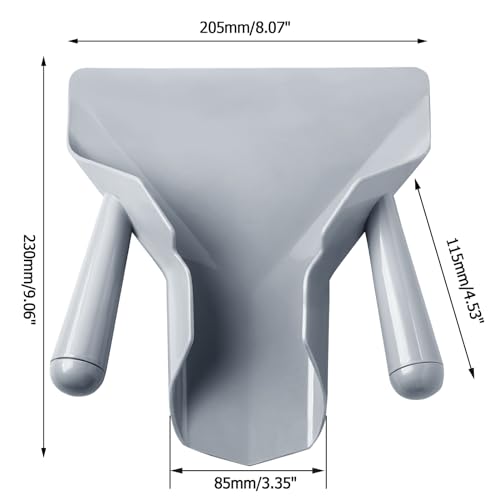 Polycarbonate French Fry Popcorn Scoop