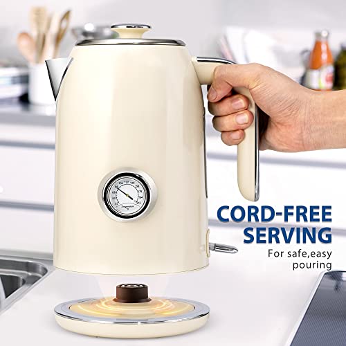 Electric Kettle (Beige)