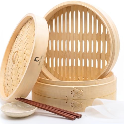 Bamboo Steamer Basket 12