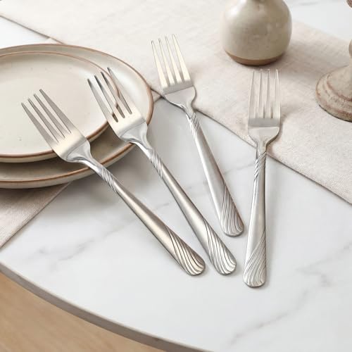 240 Pcs Stainless Steel Dinner Forks Bulk Set