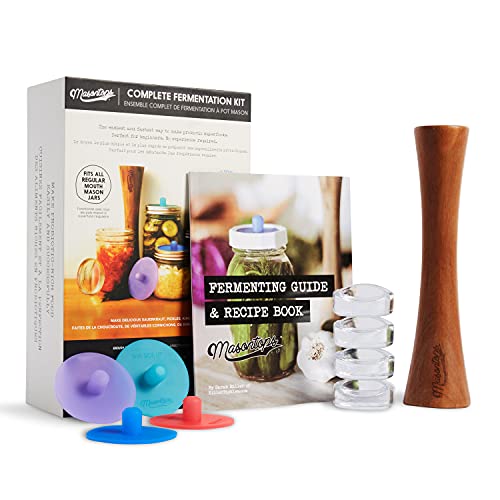 Complete Mason Jar Fermentation Kit (Regular Mouth)
