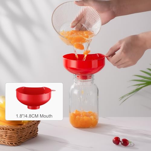 Wide Mouth Versatile Funnel for Kitchen Use for Filling Bottles