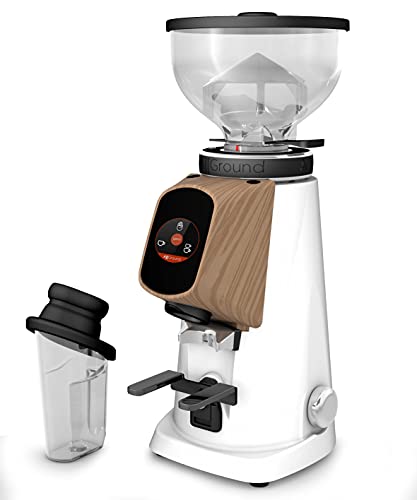 All Ground Burr Grinder (WHITE & WALNUT)