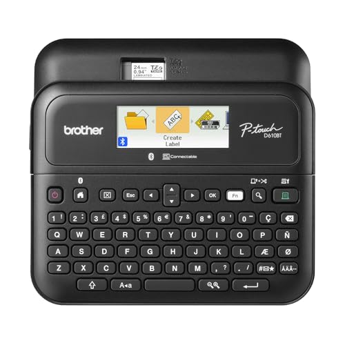 P-Touch PT-D610BT Business Professional Connected Label Maker with Bluetooth®