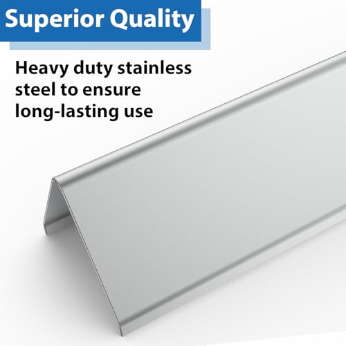 7635 15.3 Inch Flavorizer Bars for Weber Spirit I and II 200 Series Replacement Parts (15.3"×3.5"×2.52" - 7635 Spirit 200)