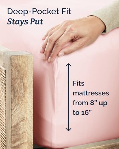 Twin Size 3 Piece Sheet Set (31 - Baby Pink / Twin)
