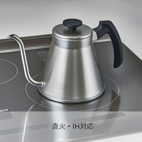 V60 "Fit" Gooseneck Drip Kettle (Silver)