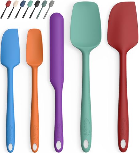 Silicone Spatula Set of 5 (Pure Colorful B)