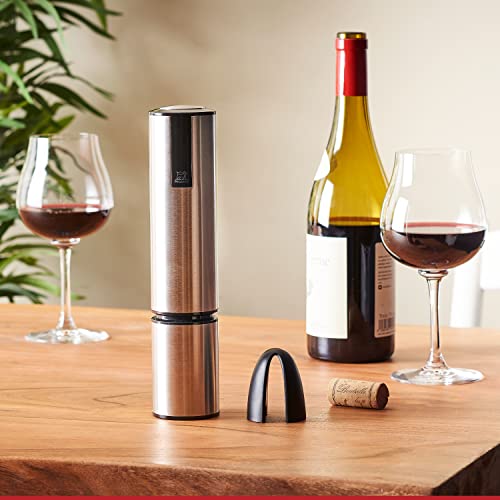 Elis Touch Rechargeable Electric Corkscrew (Medium / Stainless Steel)