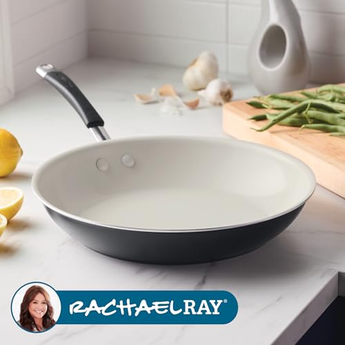 Cucina Ceramic Nonstick Frying Pan (Skillet (12.5") / Peppercorn)