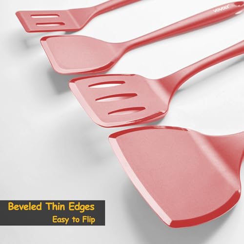 Silicone Spatula Set (Red)