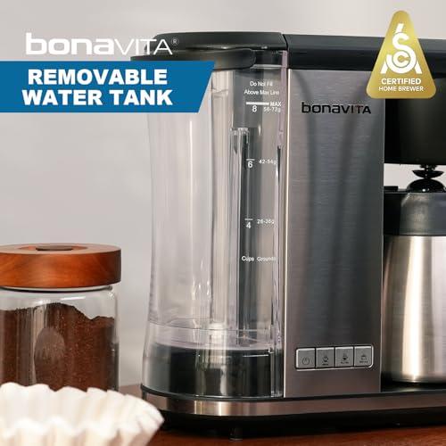 Enthusiast 8 Cup Drip Coffee Brewer (Matte Black)