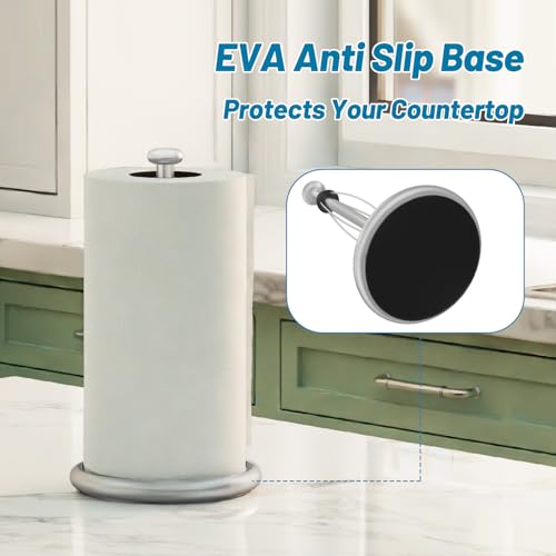 Simply Tear Paper Towel Holder Countertop with EVA Non