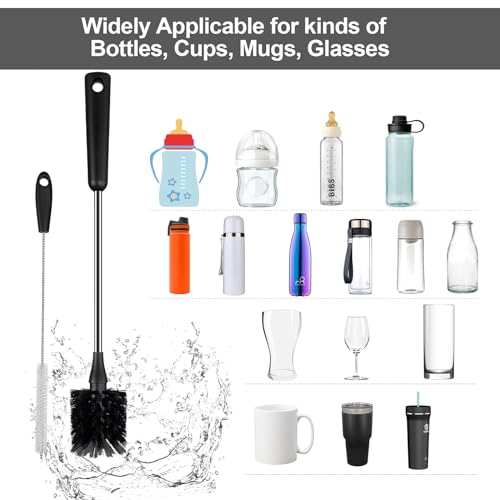 Water Bottle Brush with Straw Cleaner