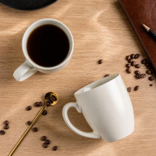 16 oz Coffee Mugs Set of 6 (Light Beige)