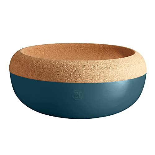 Made in France Large Fruit & Vegetable Storage Pantry Bowl (Blue Flame / 14.1" Dia)