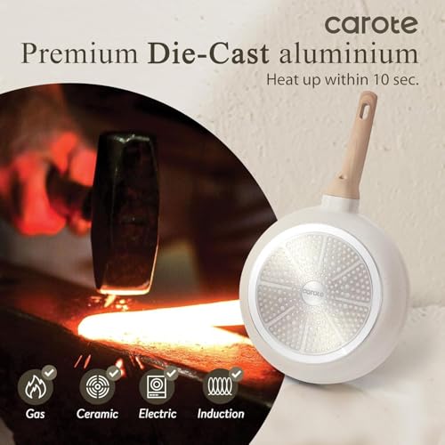 Non Stick Frying Pan (10" / White)