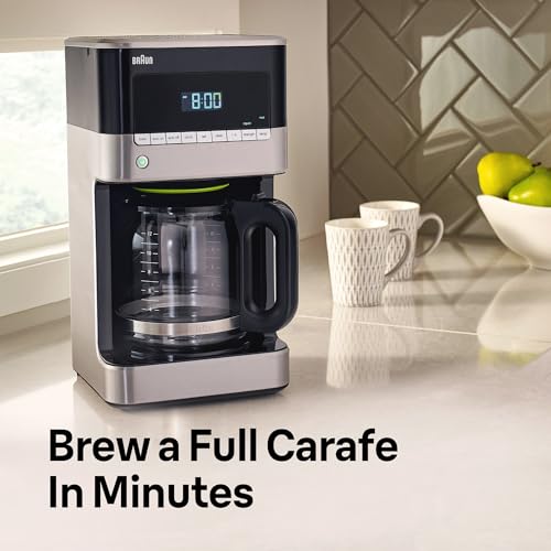 BrewSense 12 Cup Drip Coffee Maker w (BrewSense Silver)
