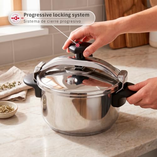 Star 12.7 Quart Stainless Steel Pressure Cooker (12.7 Quarts)