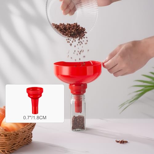 Wide Mouth Versatile Funnel for Kitchen Use for Filling Bottles