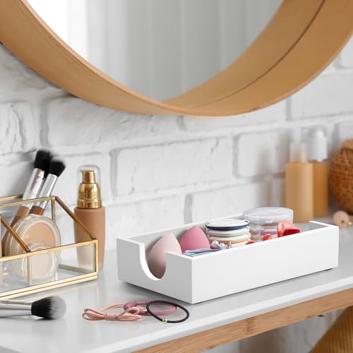 Napkin Holder for Bathroom (White)