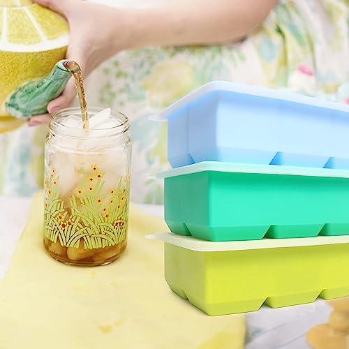 Silicone Ice Cube Trays (Green)