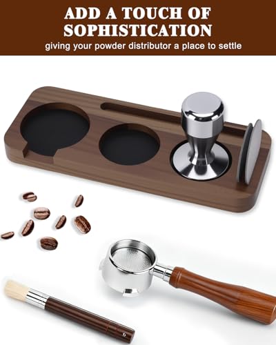 51 58mm Espresso Tamping Station (Brown Station 58mm)