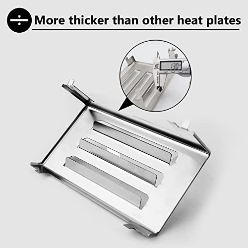 67060 Heat Deflector for Weber Spirit II 200 & 300 Series Grills (7.75" x 4.5" x 2.125" - 67060 Universal)