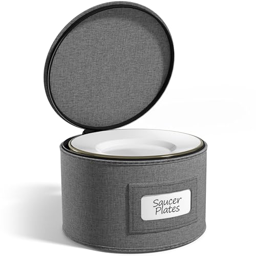 China Storage Containers (Gray / Dessert Plate Storage)