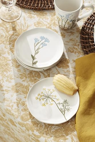Wildflowers 4 (Tidbit Plates, Set of 4)