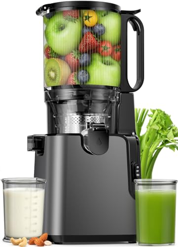Juicer Machines with 5.8" Large Chute (Titanium Gray)