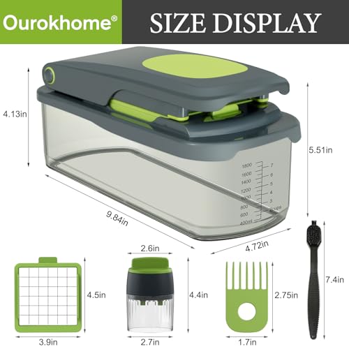 Onion Chopper Dicer with Container