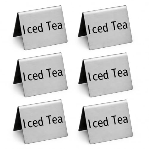 Stainless Steel Table Tent Sign