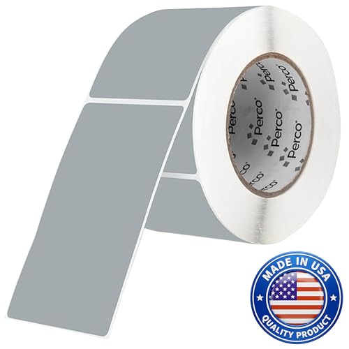 Grey Labels 3x5 Inch 500 Stickers