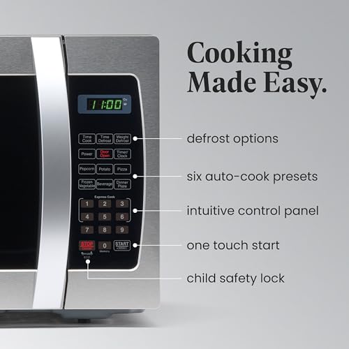 1.3 Cu. Ft. Countertop Microwave Oven (1.3 Cu. Ft. / Stainless Steel)