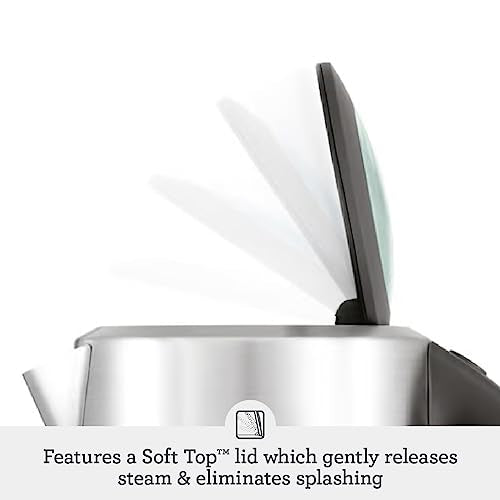 BKE700BSS Soft Top Pure Hot Water Kettle (Brushed Stainless Steel / 1.7 litre)