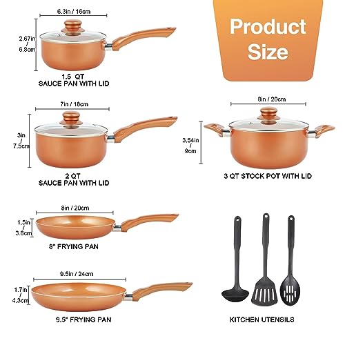Pots and Pans Set Ultra Nonstick