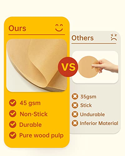 Unbleached Parchment Paper Rounds (200 Count)