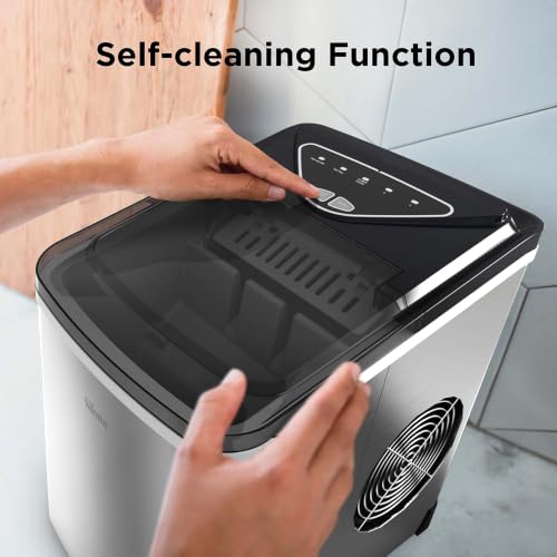 Countertop Ice Maker Machine (Stainless Steel-Pro / 26lbs)