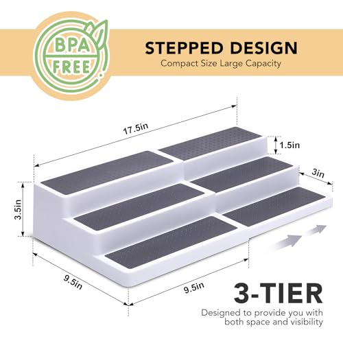 3 Tier Expandable Spice Rack (2 Count)