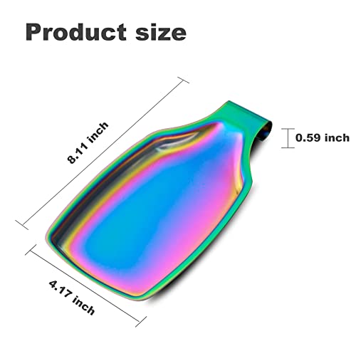 Rainbow Spoon Rest for Stove up