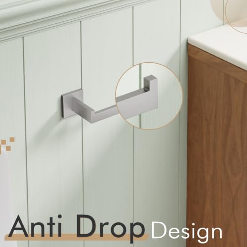 Toilet Paper Roll Holder Brushed Nickel Toilet Paper Holder Stainless Steel for Kitchen Bathroom Dispenser Wall Mounted