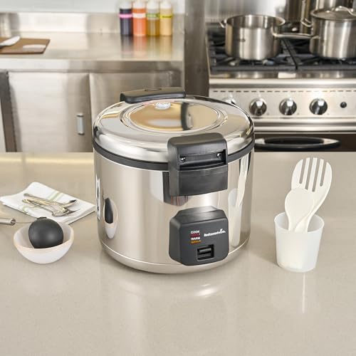 Cup (Cup Raw) Steel Electric Rice Cooker Warmer