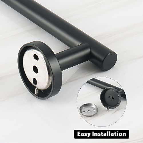 Bath Towel Bar (Matte Black / 26 Inch)