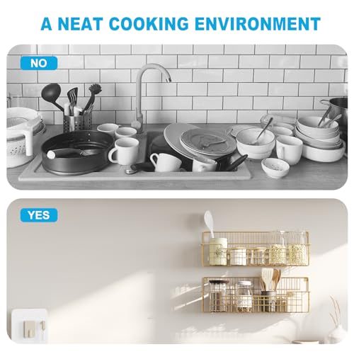 Spice Rack Wall Mount (4 Count)