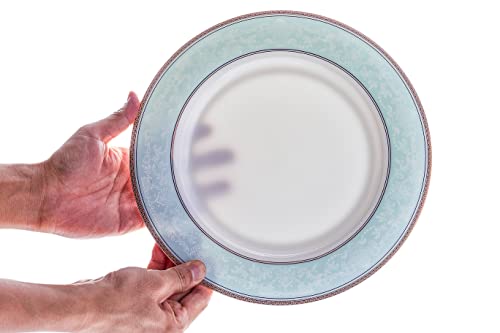 Fine Bone China Dinnerware Set (blue-green-1)