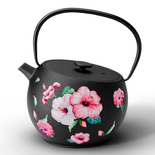 Teapot with Removable Infuser (0.9 Quarts / Morning Glory)